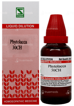 Dr Willmar Schwabe Phytolacca 30Ch Dilution 30Ml